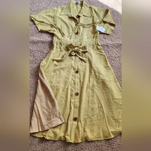 ONE ONE SIX String Sleeve Shirt Dress$14.99